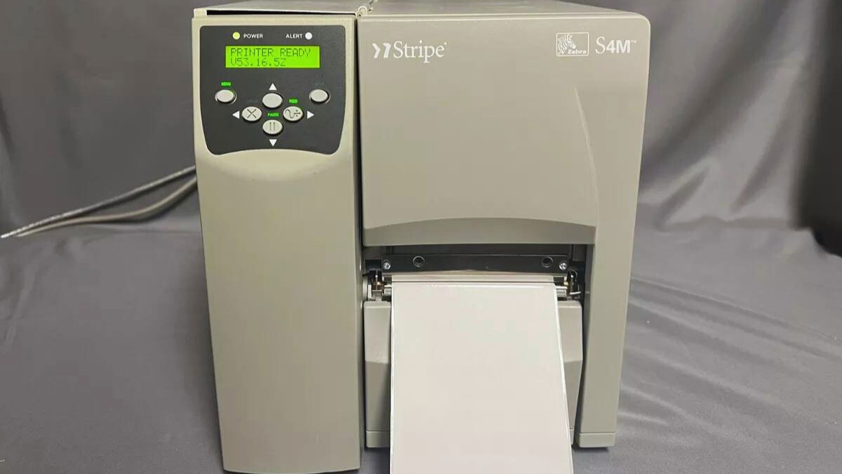 Zebra S4M Label Printer Troubleshooting