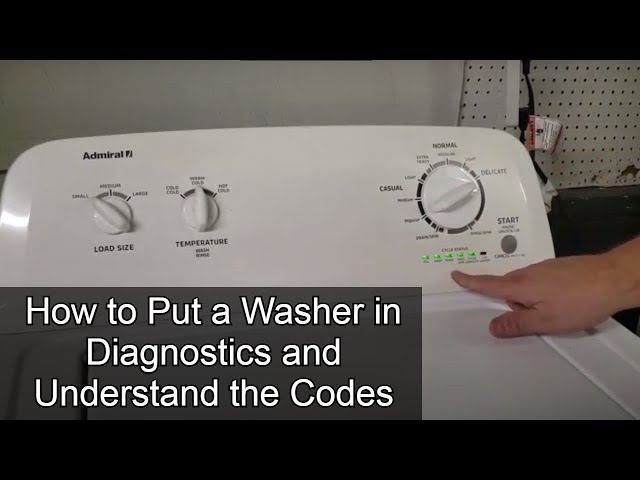 Admiral Washer Troubleshooting: Fix Common Issues at Home