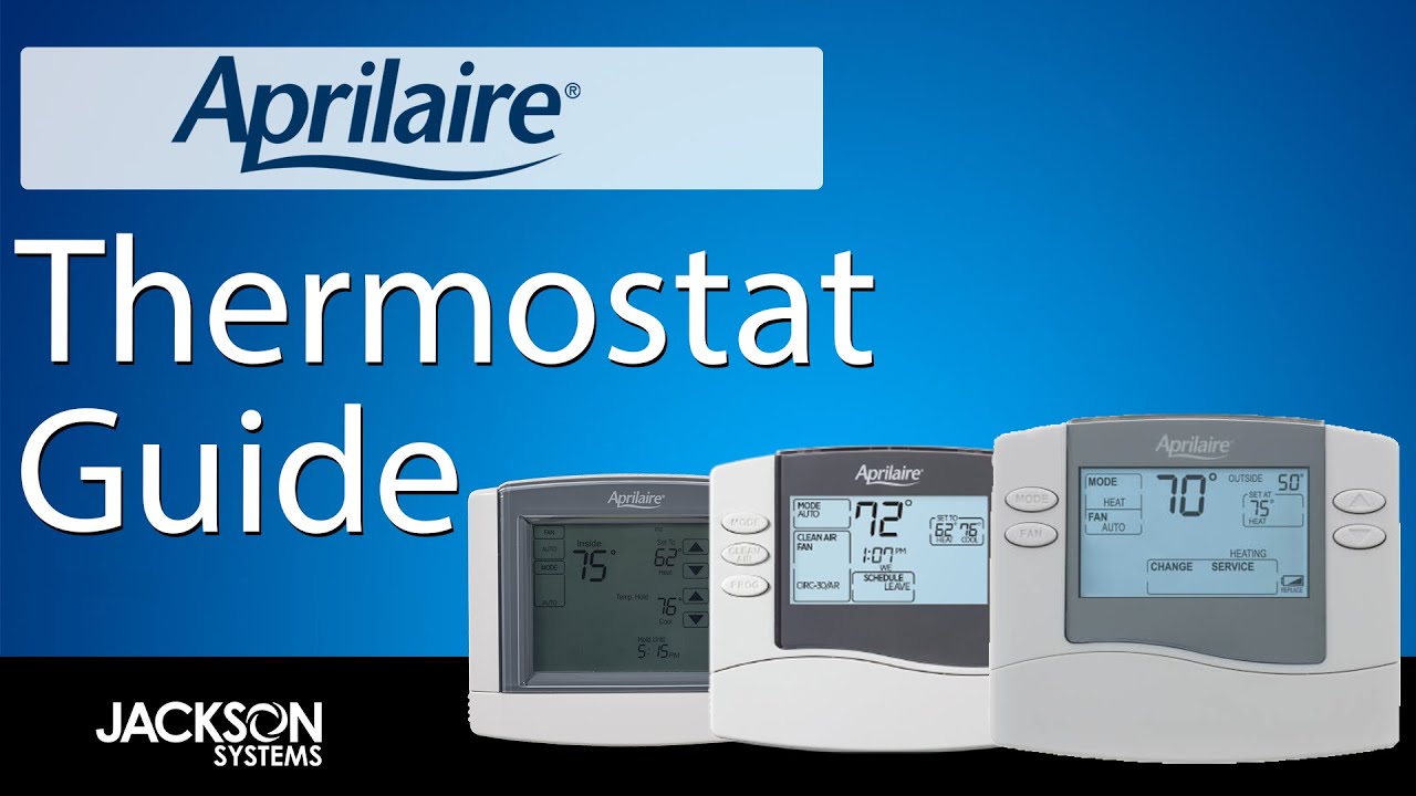 Aprilaire Thermostat Troubleshooting