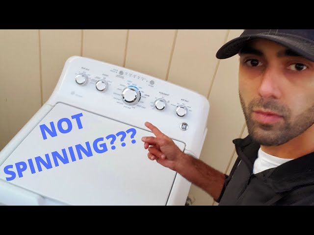 GE Washer Not Spinning or Making Noise? Find Solutions Here