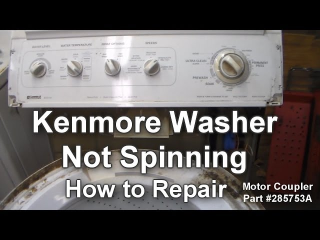 Kenmore Washer Not