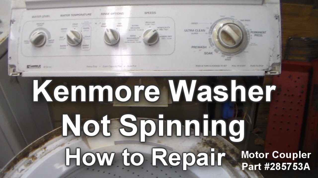 Kenmore Washer Troubleshooting: Not Draining Solutions