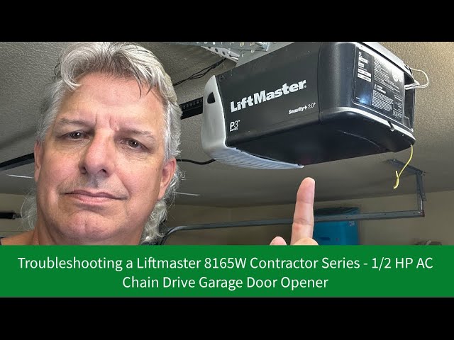 LiftMaster 050ACTWF Troubleshooting