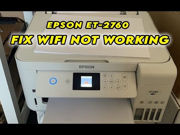 Troubleshooting Epson ET-3850: Fix Print Head, Ink, and Wi-Fi Issues