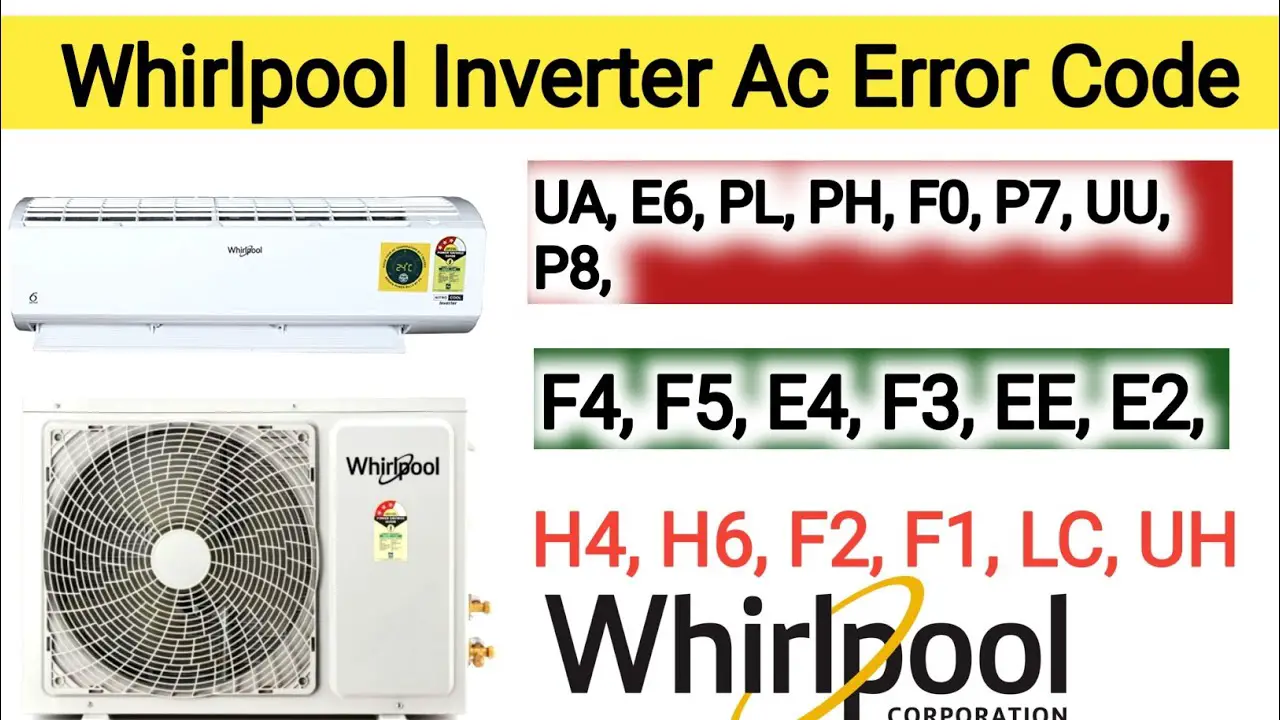 Whirlpool AC Error